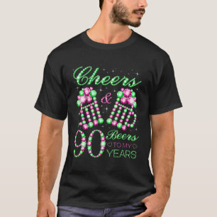 T-shirt Salutations Et Bières À Mon 90E Anniversaire De 90