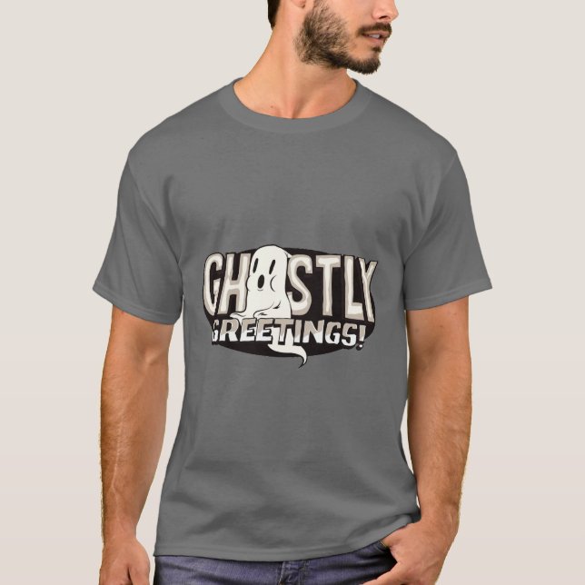 T-shirt Salutations Ghoost (Devant)