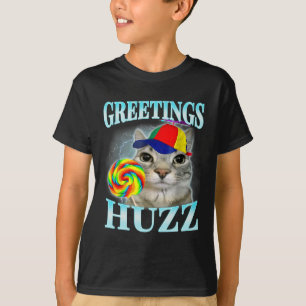 T-shirt Salutations Huzz Mème drôle d'argot Gen Z Gen Alph