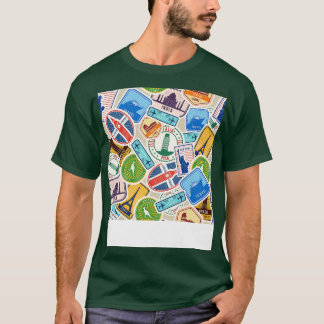 T-shirt Salutations partout
