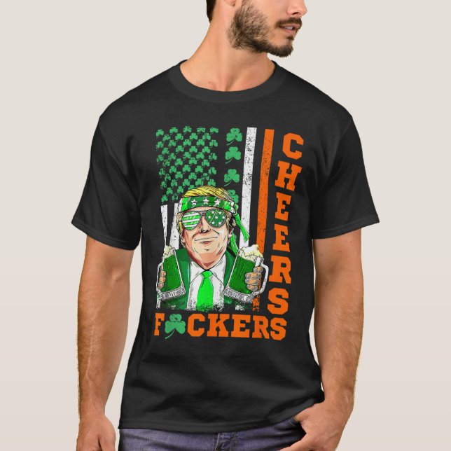 T-shirt Salutations Pour Le Jour de la Saint Patrick Drôle (Devant)