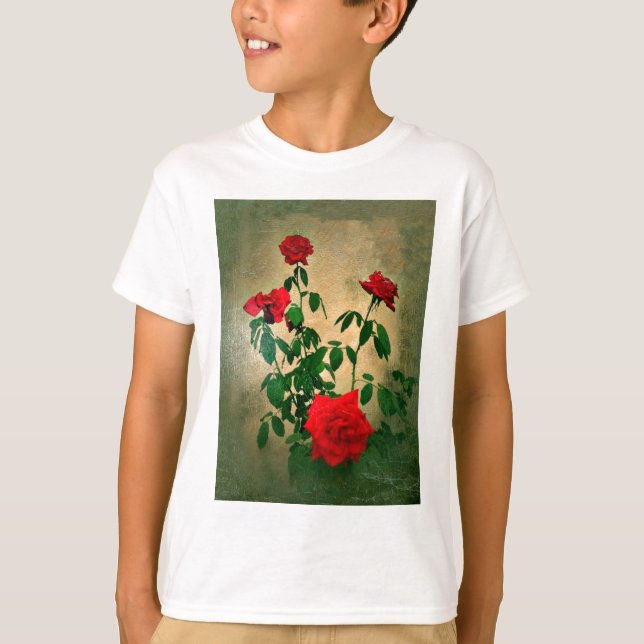 T-shirt Salutations, Roses d'Amour_ (Devant)