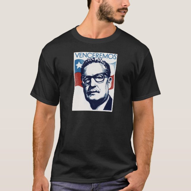 T-shirt Salvador Allende - Venceremos (Devant)