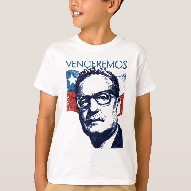 T-shirt Salvador Allende - Venceremos (Devant)