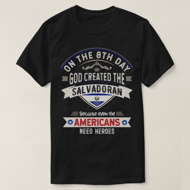 T-shirt Salvador Drapeau Souvenirs pour Salvadoriens Homme (Design devant)