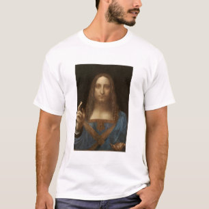 T-shirt Salvator Mundi, peinture du Christ, Vinci