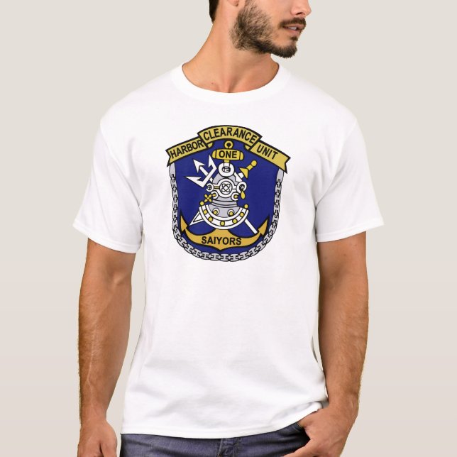 T-shirt Salvors de l'unité une de dégagement de port (Devant)