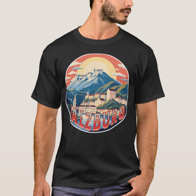 T-shirt Salzbourg (Devant)