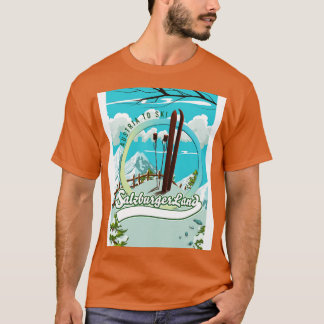 T-shirt salzburgerland autriche ski