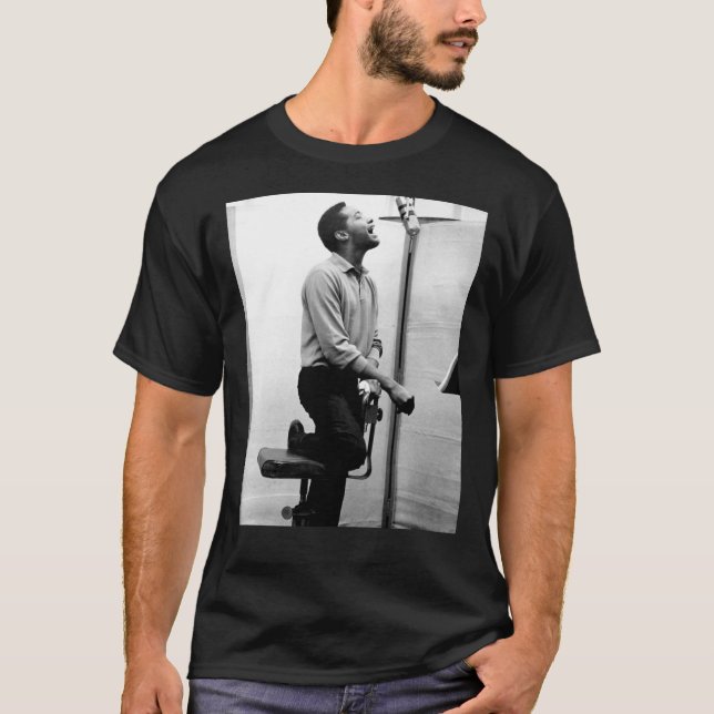 T-shirt Sam Cooke hurle Bw (Devant)
