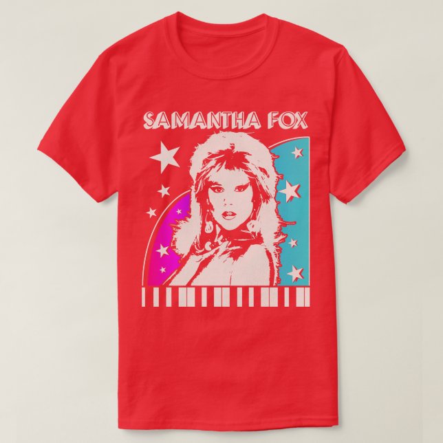 T-SHIRT SAM FOX (Design devant)