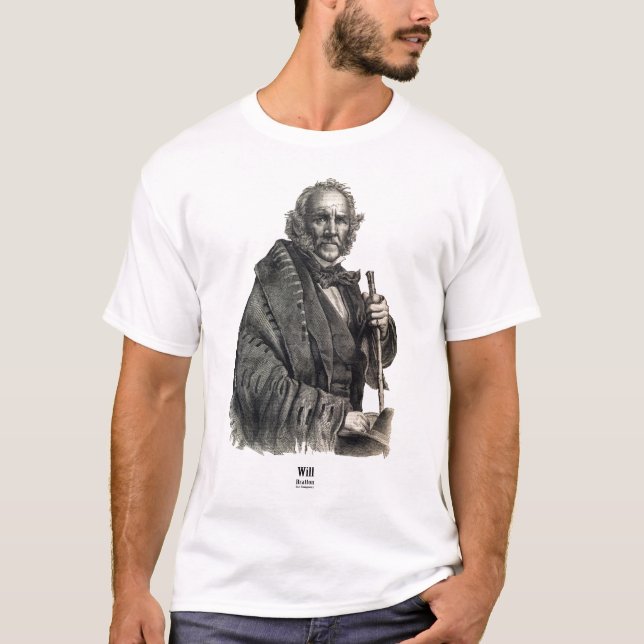 T-shirt Sam Houston, Bratton pour le congrès (Devant)