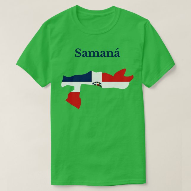T-shirt Samana Province République Dominicaine (Design devant)