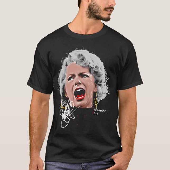 T-shirt Samantha Fish Gros Visage (Devant)