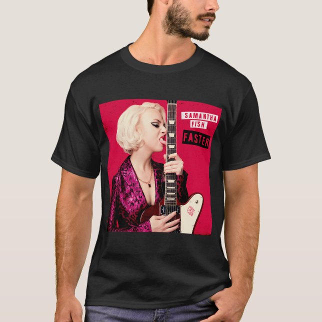 T-shirt Samantha Fish plus vite (Devant)