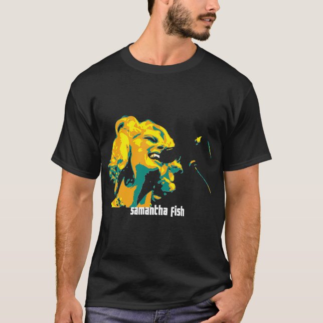 T-shirt Samantha Fish. une chanteuse compositrice américai (Devant)