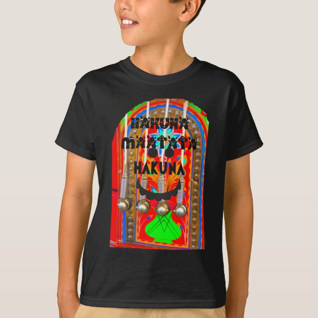 T-shirt Samba couleurs du carnaval Hakuna Matata blings.pn (Devant)