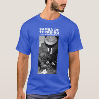 T-shirt Samba de Terreiro do Brooklyn - Lettres blanches