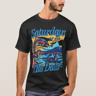 T-shirt Samedi Pour Papas Drôle De Pêche Fête Des Pères