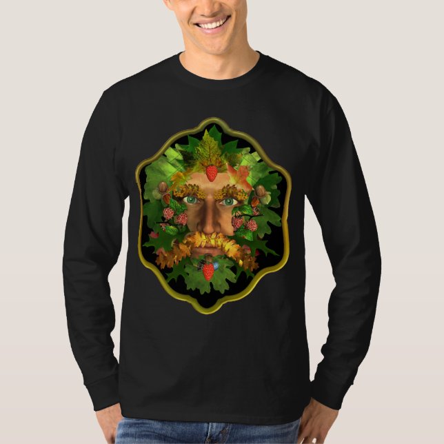 T-shirt Samhain GreenMan (Devant)