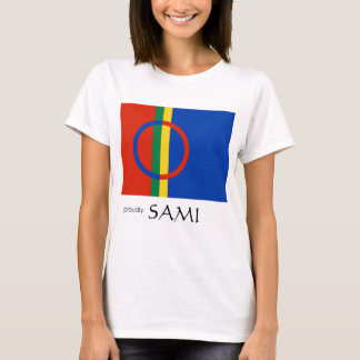 T-shirt Sami design Fièrement Sami