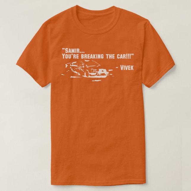 T-shirt Samir, tu brises le noir du Rallye (Design devant)