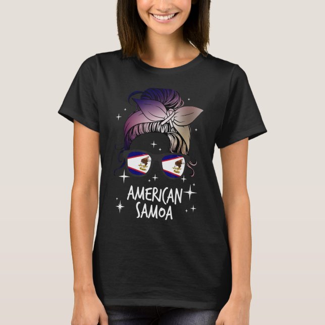 T-shirt Samoa américaines (Devant)
