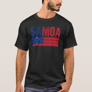 T-shirt Samoa Drapeau Samoan Mens Femmes Enfants