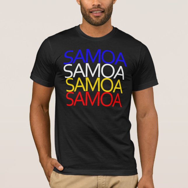 T-shirt Samoa tee (Devant)