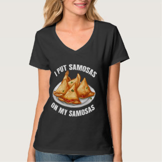 T-shirt Samosas Wraps Vegan Samosa Lover Indian Food Samos