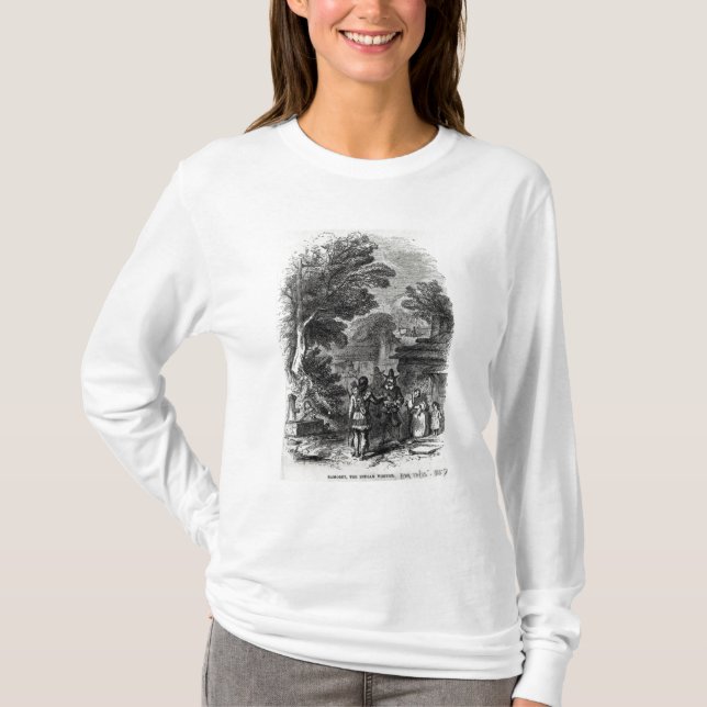 T-shirt Samoset, le visiteur indien (Devant)