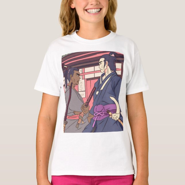 T-shirt samouraï (Devant)