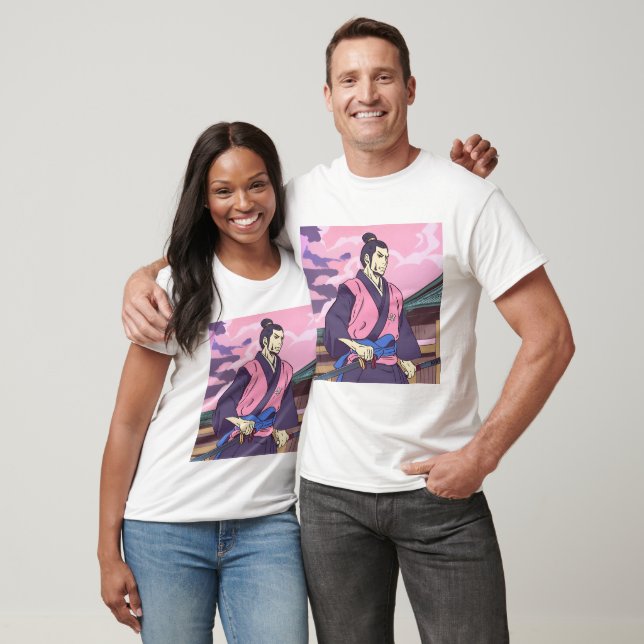 T-shirt samouraï (Unisexe)