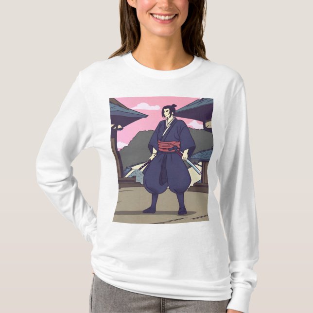 T-shirt samouraï (Devant)