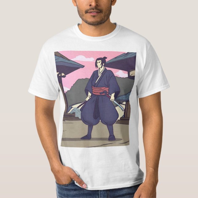 T-shirt samouraï (Devant)