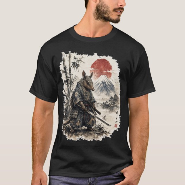 T-shirt Samouraï Armadillo blindé (Devant)