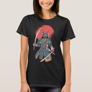 T-shirt Samouraï avec samouraï japonais et samouraï bushid