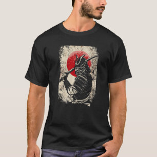 T-shirt Samouraï avec samouraï japonais et samouraï bushid