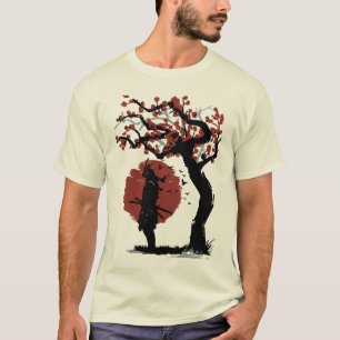T-shirt Samouraï de la Lune Rouge
