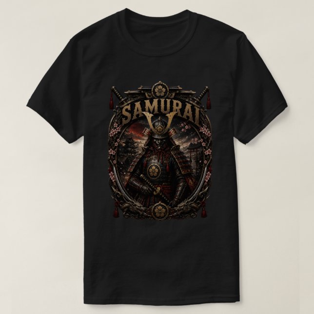 T-Shirt Samouraï Guerrier Elite (Design devant)