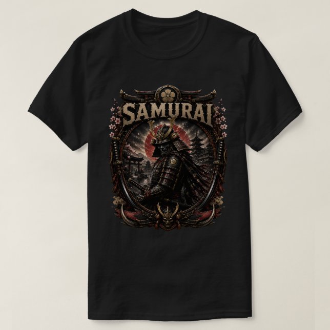 T-Shirt Samouraï Guerrier Elite (Design devant)