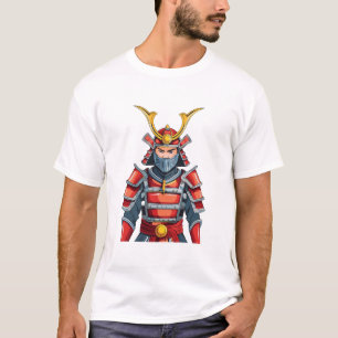 T-shirt samouraï japonais