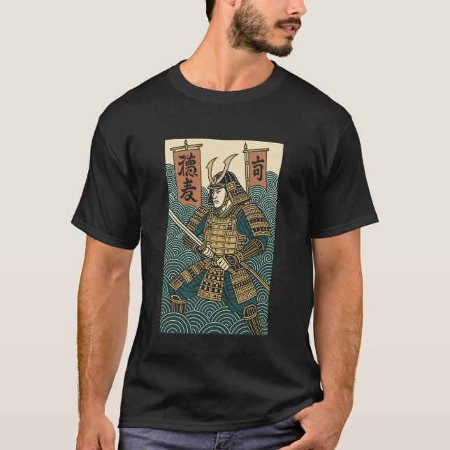 T-shirt Samouraï japonais (Devant)