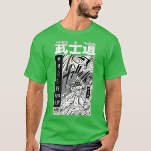 T-shirt Samouraï japonais avec Kanji - Cool Japon guerrier