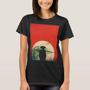 T-shirt Samouraï japonais mystérieux