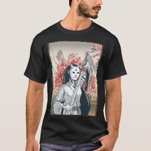 T-shirt Samouraï japonais - Sakura japonais en fleur de ce