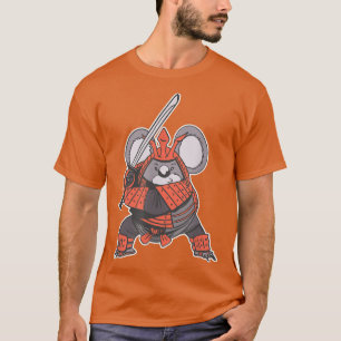 T-shirt Samouraï Ninja Koala Ours Kawaii Tatouage Graphiqu