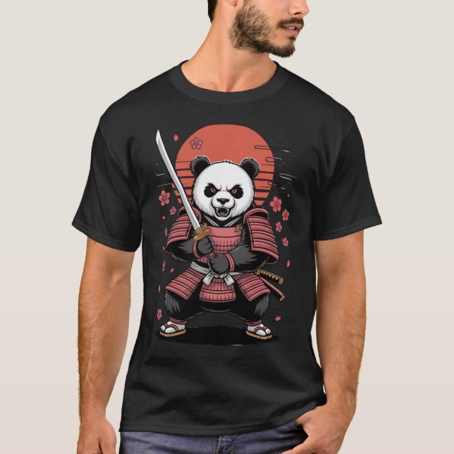 T-Shirt Samouraï Ours (Devant)