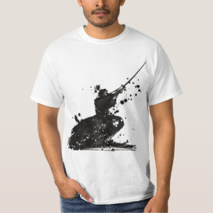 t-shirt samouraï pour hommes