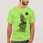 T-shirt samouraï solitaire<br><div class="desc">Samouraïs avec l'Okinawa</div>
